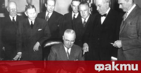 На 5 юни 1947 г държавният секретар на САЩ Джордж
