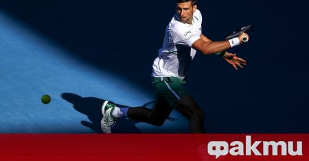 Номер 1 в мъжкия тенис Новак Джокович постигна трудна победа