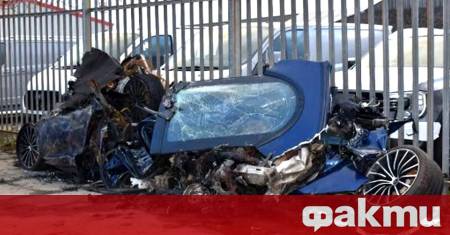 Полицията в Ланкашир определи като чудо инцидент при който McLaren