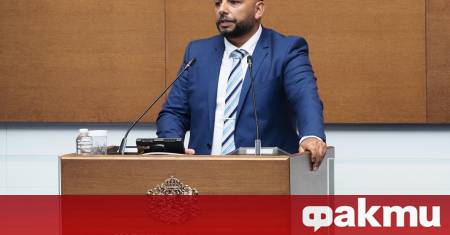 Народният представител Марин Тихомиров от парламентарната група на Продължаваме промяната