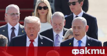 Президентът на САЩ Доналд Тръмп и израелският премиер Бенямин Нетаняху