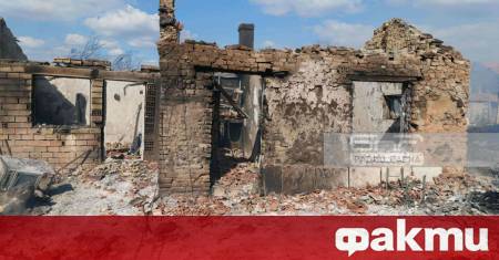 Пожарът който възникна в един от крайните квартали на Белослав