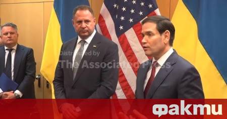 По време на разговорите с Украйна в Женева служители на