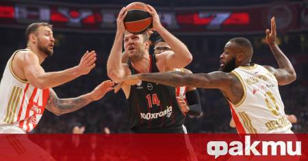 Цървена звезда надделя над Олимпиакос с 91 80 в двубой от