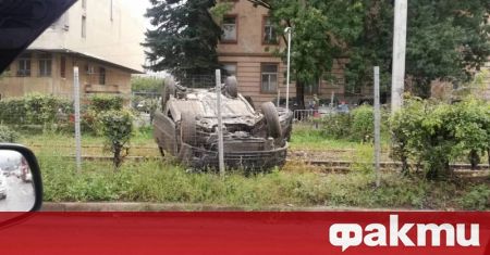 Полицаите, катастрофирали в София днес, са били от СДВР, от
