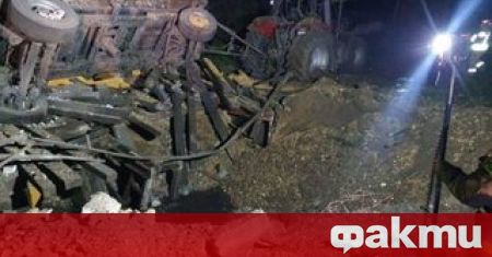 Мощната експлозия в сушилня за зърно в полското село Пшеводов