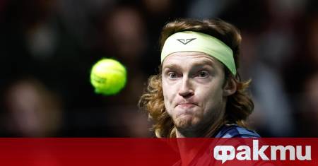 Руският тенисист Андрей Рубльов който някога заемаше престижното пето място