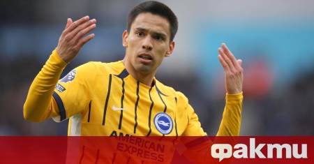 Парагвайският халф Диего Гомес се превърна в герой за Брайтън