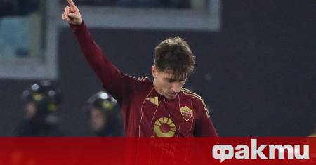 Младият италиански талант Томазо Балданци който носи екипа на Рома