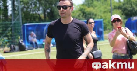Българското футболно величие Димитър Бербатов е играл в атака с