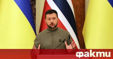 Президентът на Украйна Володимир Зеленски заяви че не Владимир Путин