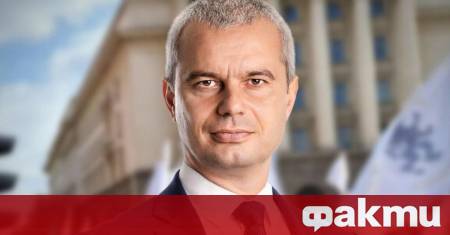 Костадин Костадинов призова правителството да подаде оставка и даде заявка