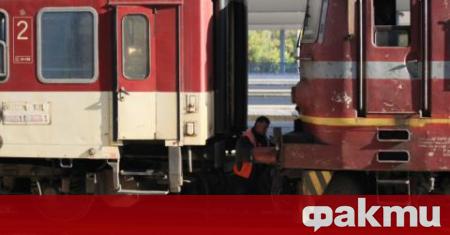 Пожарът в локомотива на бързия влак по линията София