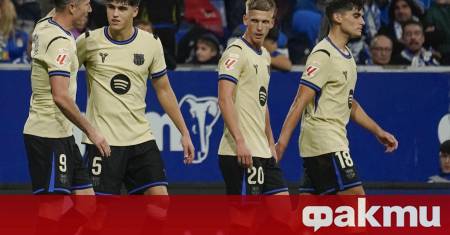 Барселона победи с 3 1 като гост Овиедо в мач от