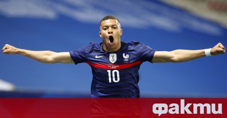 Френският национален отбор по футбол загря с победа за контролата