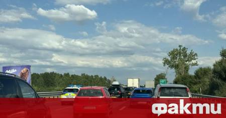 Движението по автомагистрала Тракия вече е възстановено след като по рано