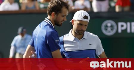 Българският тенис ас Григор Димитров ще премери сили с бившия