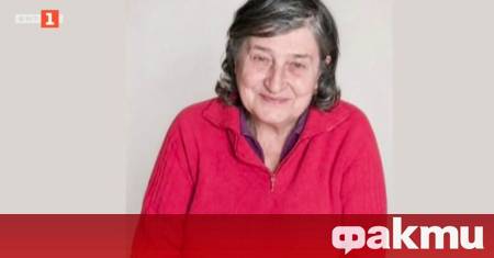 Полицията в София издирва възрастна жена 75 годишната Петранка Кръстанова