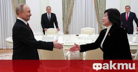 Руският президент Владимир Путин заяви днес на севернокорейската външна министърка