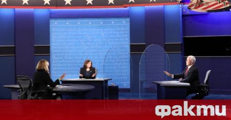 Кандидатът за вицепрезидент на САЩ Камала Харис е спечелила дебата