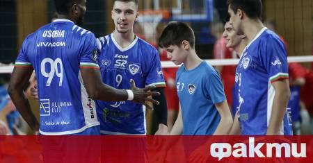 Волейболният отбор на Левски София даде силна заявка за продължаване