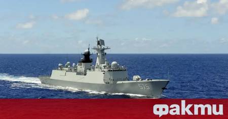 Министерство на националната отбрана на Тайван проследи 8 китайски военноморски