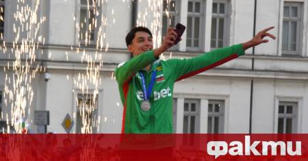 Българският волейболен национал Симеон Николов продължава да впечатлява на руската