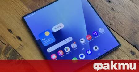 Последната двойка сгъваеми смартфони на Samsung Galaxy Z Fold7 и