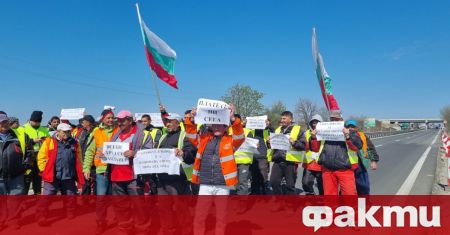 Пътни строители започват от утре безсрочна стачка заради неизплатени средства
