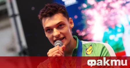 Волейболният талант на България Александър Николов отново привлече вниманието на
