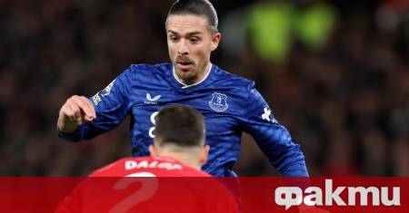 Феновете на Евертън не подминаха любопитната реакция на Джак Грийлиш