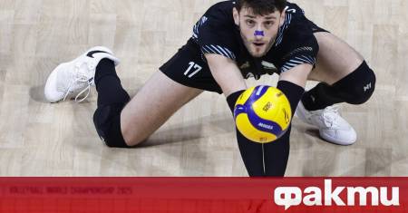 Националният отбор по волейбол на Аржентина постигна убедителна победа над