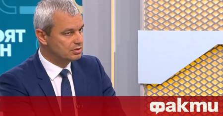 Лидерът на партия Възраждане Костадин Костадинов отправи остри критики към
