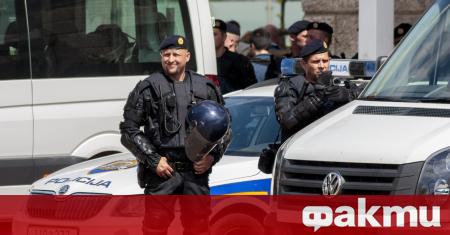 Полицията в хърватската столица Загреб започна разследване срещи шест лица