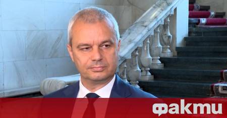 Лидерът на Възраждане Костадин Костадинов отправи остри критики към министър
