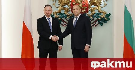 Президентът Румен Радев се срещна с полския си колега Анджей