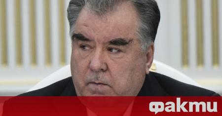 Държавният глава на Таджикистан Емомали Рахмон отпрати правителството в оставка