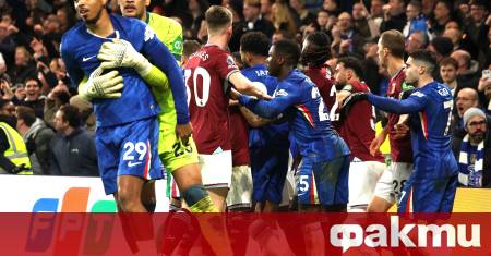 Мачът между Челси и Уест Хем в събота вечер се