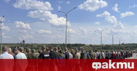 Украйна и Русия размениха пленници предаде ДПА като се позова