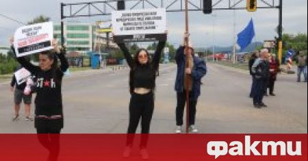 Пореден протест на жителите на квартал Горубляне блокира Цариградско шосе