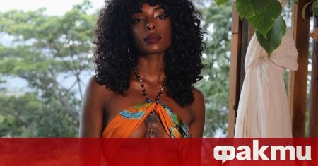 Африканският топ модел Меган Милан засне една от най еротичните