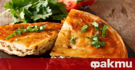 Необходими продукти кори за баница 500 г кайма