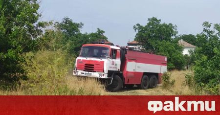 Обявиха частично бедствено положение на територията на Община Раднево Пожар