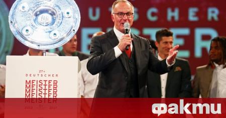 Европейският клубен шампион Байерн (Мюнхен) няма да прави опити да