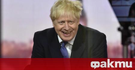 Британският министър председател Борис Джонсън който беше диагностициран с коронавирус през
