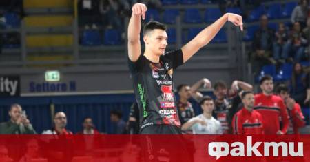 Националът Александър Николов и Кучине Лубе Чивитанова пропуснаха голяма възможност