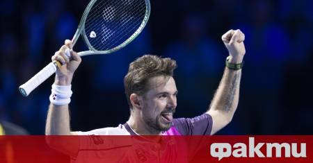 Швейцарската тенис легенда Стан Вавринка зарадва феновете си в Базел