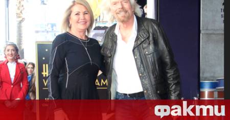 Сър Ричард Брансън сподели новината че съпругата му от 50