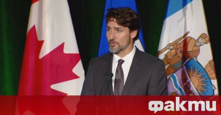 Канадският премиер Джъстин Трюдо обяви нова помощ от оръжие и
