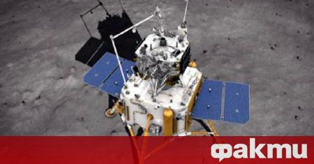 По време на изследването на повърхността на Луната китайският апарат